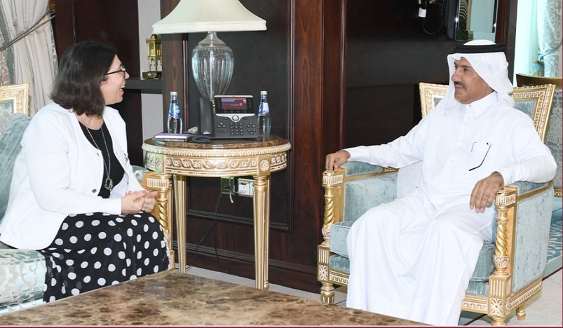 Qatar FM Chief Meets Slovenian Envoy